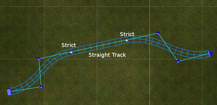 Straight Track Method A